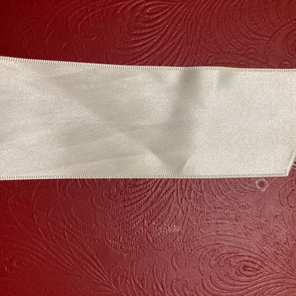 Bride Satin Wide Ribbon Pearl Tie Bracelet Wedding - Picture 6 of 7